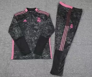 Chandal Real Madrid 2021-2022 Negro Rosa Gris