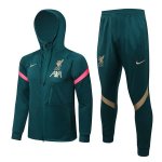 Chandal Con Capucha Liverpool 2022 Verde Chandal Con Capucha Liverpool 2022 Verde
