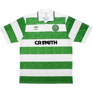 1ª Equipación Replica Camiseta Celtic Retro 1989 1991 Verde