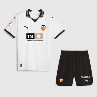 Camiseta Valencia 1ª Equipación Niño 2023-2024