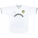 1ª Equipación Replica Camiseta Leeds United Retro 2000 2002 Blanco