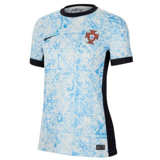 Camiseta Portugal 2ª Equipación Mujer 2024