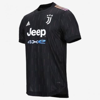 2ª Equipación Replica Camiseta Juventus 2021-2022 Negro