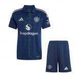 Camiseta Manchester United 2ª Equipación Niño 2024-2025