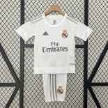 Camiseta Real Madrid 1ª Equipación Retro Niño 2015 2016