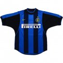 1ª Equipación Replica Camiseta Inter Milan Retro 2000 2001 Azul