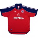 1ª Equipación Replica Camiseta Bayern Retro 1999 2001 Rojo