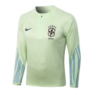 Sudadera De Training Brasil Top 2023 Verde