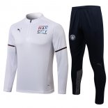 Sudadera De Training Manchester City 2022 Blanco Negro