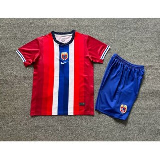 Camiseta Noruega 1ª Equipación Niño 2024-2025