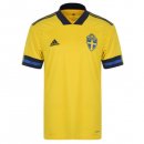 1ª Equipación Replica Camiseta Suecia 2020 Amarillo