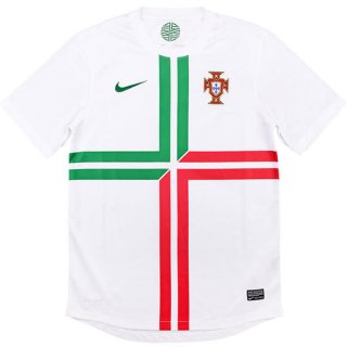 2ª Equipación Replica Camiseta Portugal Retro 2012 Blanco