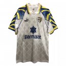 1ª Equipación Replica Camiseta Parma Retro 1995 1997 Blanco