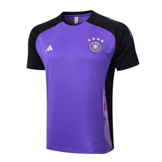 Camiseta Entrenamiento Alemania 2024-2025 Purpura Negro