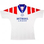 2ª Equipación Replica Camiseta Rangers Retro 1992 1993 Blanco