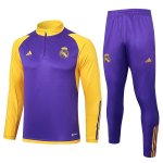 Sudadera De Training Real Madrid 2024-2025 Purpura Amarillo Sudadera De Training Real Madrid 2024-2025 Purpura Amarillo