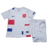 Camiseta Países Bajos 2ª Equipación Niño 2022-2023