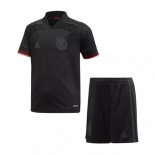 2ª Equipación Camiseta Alemania Niño 2021 Negro