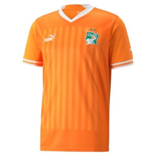 Tailandia Camiseta Costa De Marfil 1ª Equipación 2022 Naranja