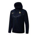Chaqueta Con Capucha Francia 2024-2025 Azul Chaqueta Con Capucha Francia 2024-2025 Azul