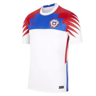 1ª Equipación Replica Camiseta Chile 2021 Blanco