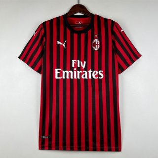 Tailandia Camiseta AC Milan 1ª Equipación Retro 2019-2020