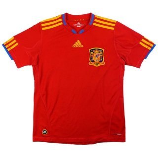 1ª Equipación Replica Camiseta España Retro 2010 Rojo