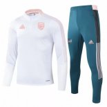 Chandal Arsenal 2021-2022 Blanco Verde Rosa