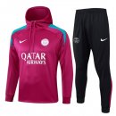 Sudadera Con Capucha PSG 2024-2025 Rojo 3