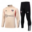 Sudadera De Training Sao Paulo 2023-2024 Amarillo