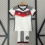 Camiseta Alemania 1ª Equipación Retro Niño 2014