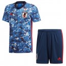 1ª Equipación Camiseta Japón Niño 2020 Azul