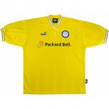 2ª Equipación Replica Camiseta Leeds United Retro 1997 1998 Amarillo