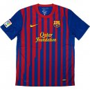 1ª Equipación Replica Camiseta Barcelona Retro 2011 2012 Azul Rojo