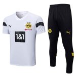 Camiseta Borussia Dortmund Conjunto Completo 2023-2024 Blanco Negro Camiseta Borussia Dortmund Conjunto Completo 2023-2024 Blanco Negro