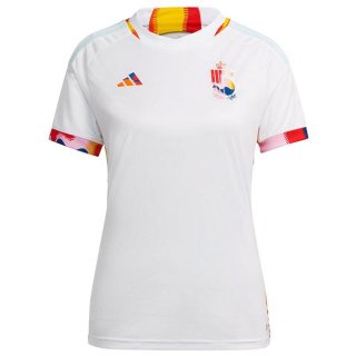 Camiseta Bélgica 2ª Equipación Mujer 2022-2023