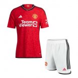 Camiseta Manchester United 1ª Equipación Niño 2023-2024