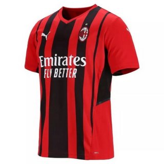 1ª Equipación Camiseta AC Milan 2021-2022 Rojo