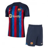 Camiseta Barcelona 1ª Equipación Niños 2022-2023