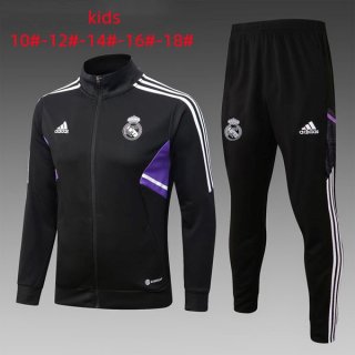 Niños Chandal Real Madrid 2023 Negro