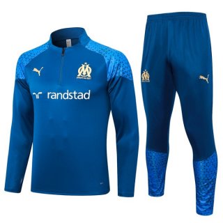 Sudadera De Training Marsella 2024 Azul