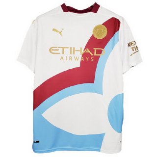 Replica Camiseta Manchester City Especial 2021-2022 Blanco