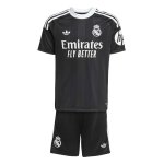 Camiseta Real Madrid Portero Niño 2025-2026 Negro  Camiseta Real Madrid Portero Niño 2025-2026 Negro