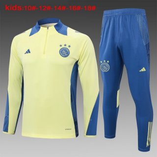 Niños Sudadera De Training Ajax 2024-2025 Amarillo 3