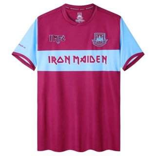 Replica Camiseta Iron Maiden x West Ham 1ª Equipación Retro