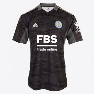 Replica Camiseta Leicester City Portero 2021-2022 Negro