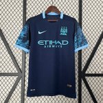 Tailandia Camiseta Manchester City 2ª Equipación Retro 2015 2016 Tailandia Camiseta Manchester City 2ª Equipación Retro 2015 2016