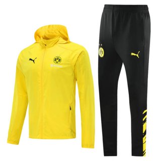 Rompevientos Dortmund Conjunto Completo 2021-2022 Amarillo Negro