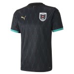 2ª Equipación Replica Camiseta Austria 2020 Negro 2ª Equipación Replica Camiseta Austria 2020 Negro
