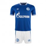 1ª Equipación Camiseta Schalke 04 Niño 2021-2022 Azul